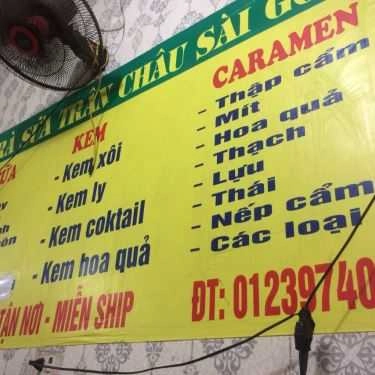 Thực đơn- Ăn vặt Chè Sài Gòn - Chùa Láng
