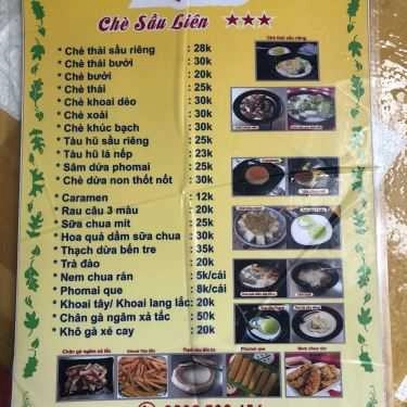 Thực đơn- Ăn vặt Chè Sầu Liên - Five Star Kim Giang