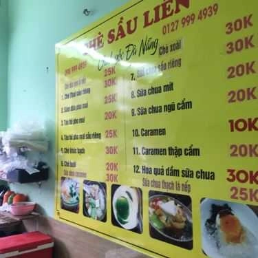 Thực đơn- Ăn vặt Chè Sầu Liên - Xã Đàn