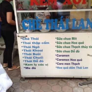 Thực đơn- Ăn vặt Occhi - Chè Thái Lan