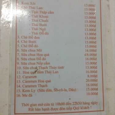 Tổng hợp- Ăn vặt Occhi - Chè Thái Lan