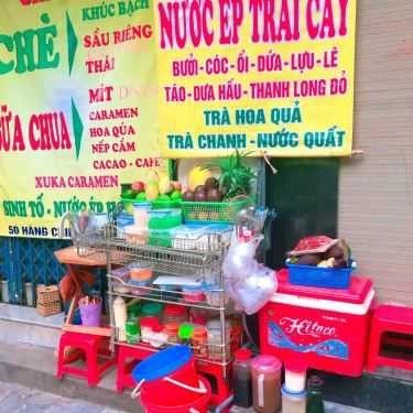 Thực đơn- Ăn vặt Chè Thủy - Hàng Chiếu
