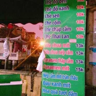 Thực đơn- Ăn vặt Chè Trang - Cầu Giấy