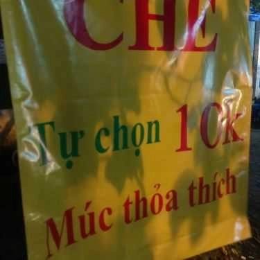Thực đơn- Ăn vặt Chè Tự Chọn - Chùa Láng