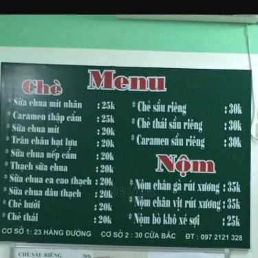Tổng hợp- Ăn vặt Chè Xoan - Hàng Giấy