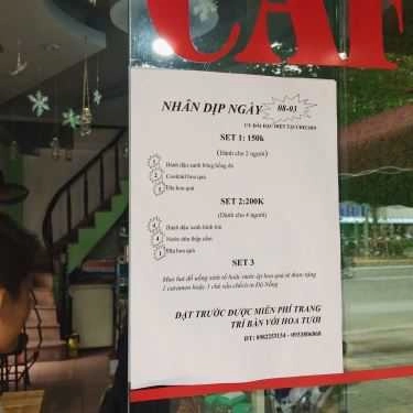 Thực đơn- Cafe Chechin - Đồ Uống Dinh Dưỡng
