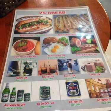 Thực đơn- Cafe Bánh Mì Lãn Ông - Chả Cá