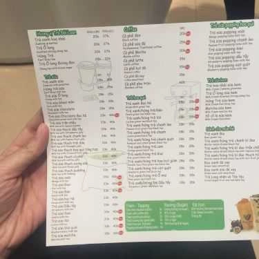 Thực đơn- Citea Fun Tea & Coffee - Đào Duy Từ