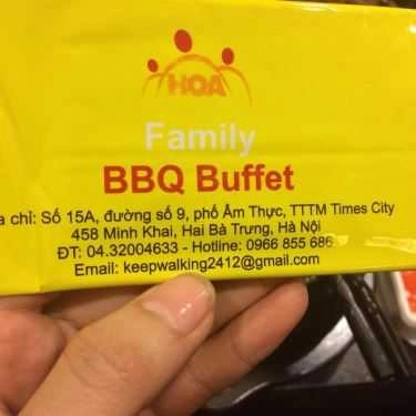 Tổng hợp- Nhà Hàng Family BBQ Buffet - Times City