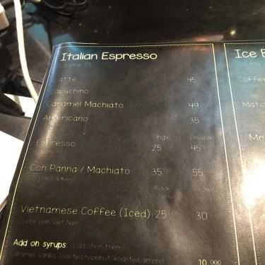 Thực đơn- Farm Coffee - AEON Mall Long Biên