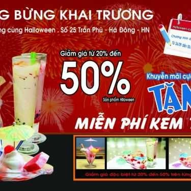 Tổng hợp- Cafe Halloween Ice Cream - Tân Triều