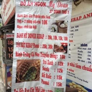 Tổng hợp- Ăn vặt My Doan - Doner Kebap & Bánh Trứng Gà Non