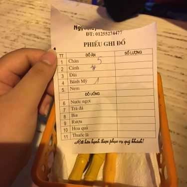 Thực đơn- Ăn vặt Ngọc Huyền - Chân Gà Nướng