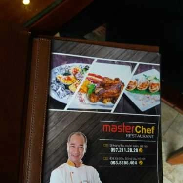 Thực đơn- Nhà Hàng MasterChef - Xã Đàn