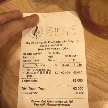 Tổng hợp- Cafe Parfait Tea