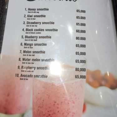 Thực đơn- Cafe Sopresso - Fresh Fruit & Milk Soft Ice Cream