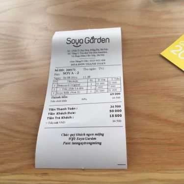 Tổng hợp- Cafe Soya Garden - Vũ Phạm Hàm