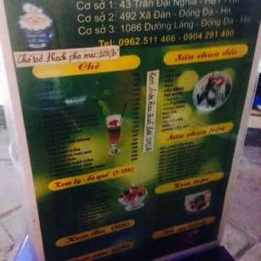 Thực đơn- Ăn vặt Sữa Chua Ông Già Tóc Bạc