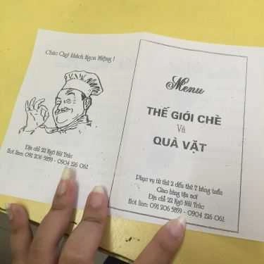 Tổng hợp- Ăn vặt Thế Giới Chè & Quà Vặt