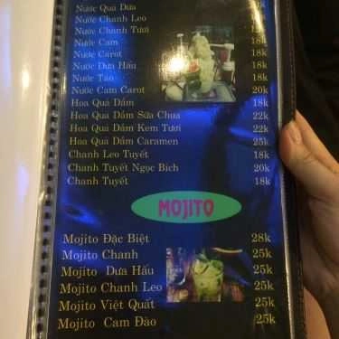 Thực đơn- The Heart Cafe