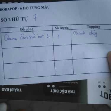 Tổng hợp- Cafe Trà Sữa Bobapop - Hồ Tùng Mậu