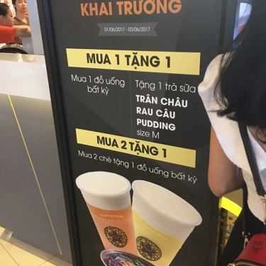 Thực đơn- Cafe Trà Sữa Tocotoco - AEON Mall Long Biên