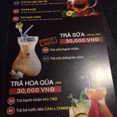 Thực đơn- Cherry Cafe - KĐT Định Công