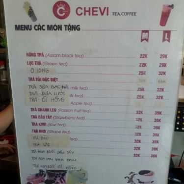 Tổng hợp- Chevi - Tea & Coffee - Nguyễn Khang