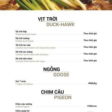 Tổng hợp- Nhà Hàng Chi's Restaurant - Ẩm Thực Âu Á