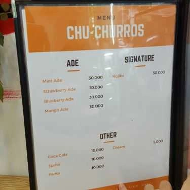 Thực đơn- Cafe Chu Churros - Foods & Drinks