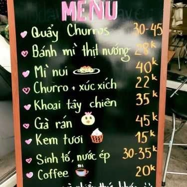 Thực đơn- Cafe Chu Churros - Foods & Drinks