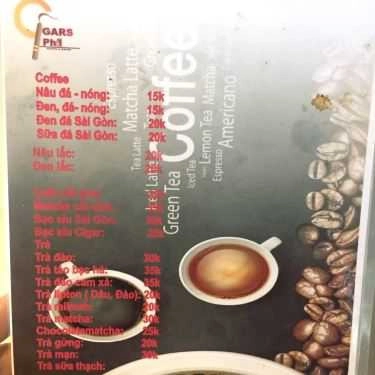 Thực đơn- Cigars Phố Cafe