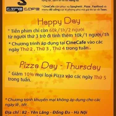 Tổng hợp- Cine Cafe - Cafe Phim - Yên Lãng