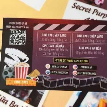 Tổng hợp- CINE Cafe - Cafe Phim Hà Đông
