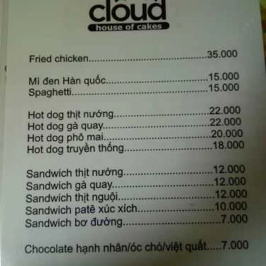 Tổng hợp- Cloud - Hotdog, Mì & Ăn Vặt