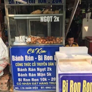 Thực đơn- Ăn vặt Cô Kim - Bánh Rán Bi Ron