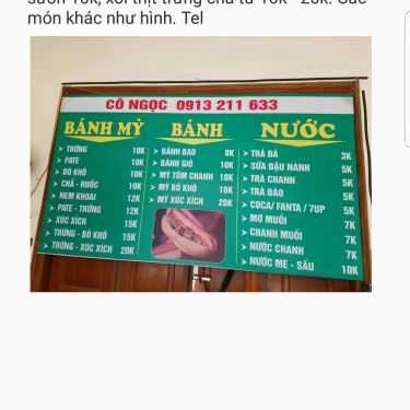 Tổng hợp- Cô Ngọc - Bánh Mì & Ăn Vặt