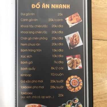Thực đơn- Cô Út - Đồ Ăn Vặt