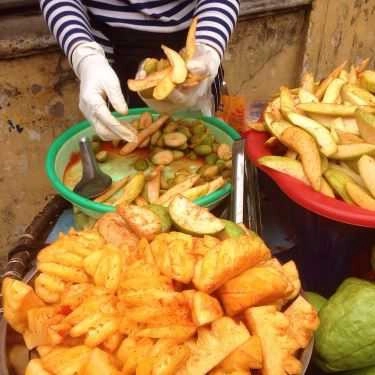 Món ăn- Ăn vặt Cóc Ổi Xoài Dầm - ĐH Khoa Học Tự Nhiên