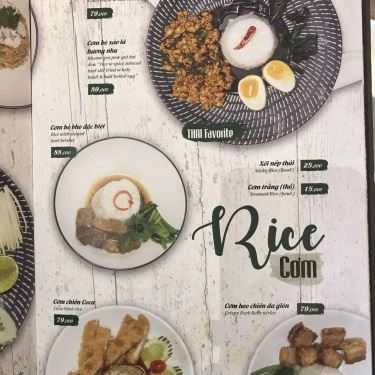 Thực đơn- Nhà Hàng Coca Restaurant - Ẩm Thực Thái Lan