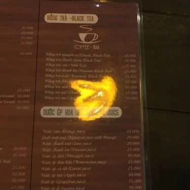 Thực đơn- Wood Coffee