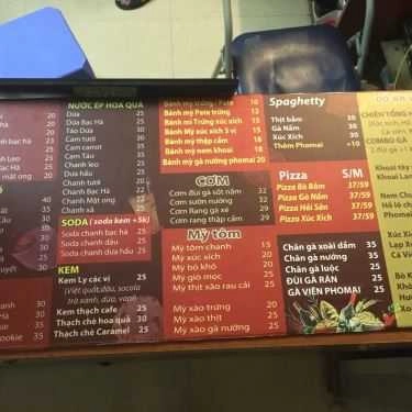 Thực đơn- CoFil Entertainment - Cafe Phim