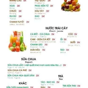 Thực đơn- Còi Coffee - Tân Mai