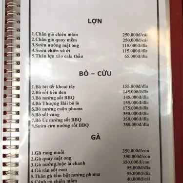 Tổng hợp- Nhà Hàng Cối Xay Gió - Ẩm Thực Á & Âu