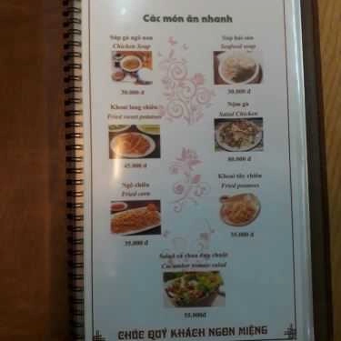 Thực đơn- Cafe Cơm Niêu Singapore