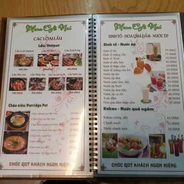 Thực đơn- Cafe Cơm Niêu Singapore
