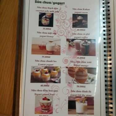 Thực đơn- Cafe Cơm Niêu Singapore