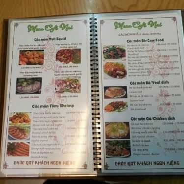 Thực đơn- Cafe Cơm Niêu Singapore
