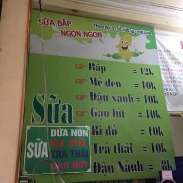 Thực đơn- Ăn vặt Quán Hậu - Sữa Xay Nguyên Chất
