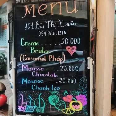Thực đơn- Ăn vặt Creme Brulee - Bùi Thị Xuân
